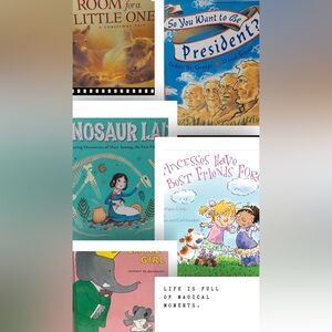 Collections of books-So You Want to Be President and many others